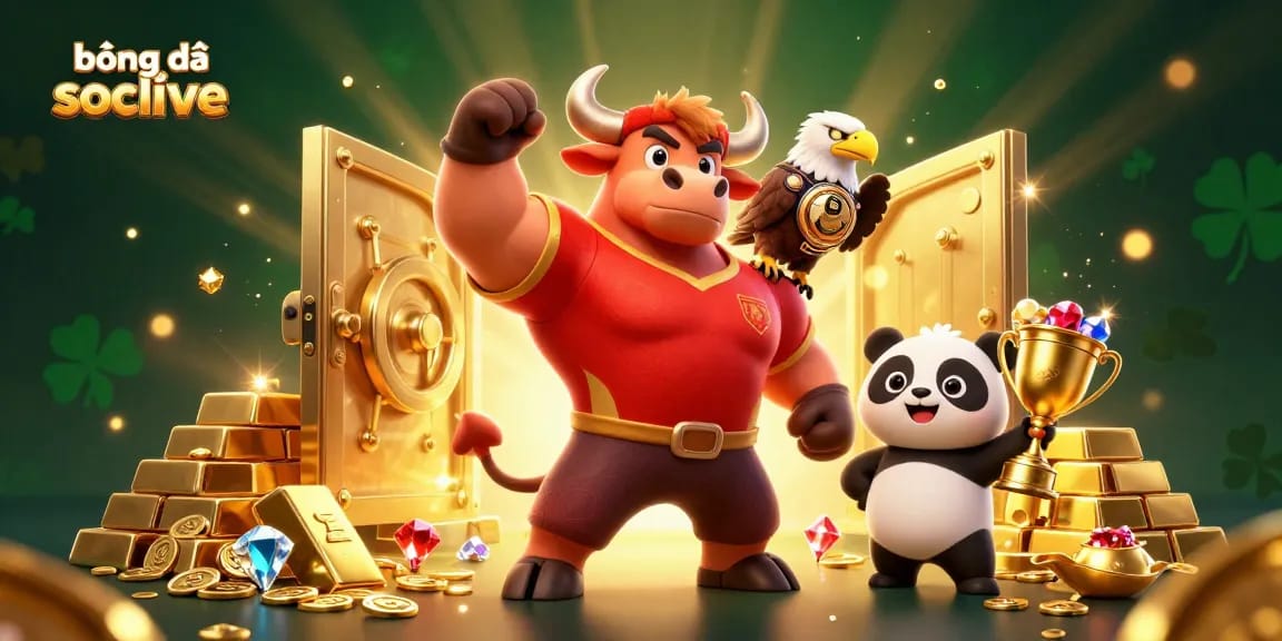 Engage in bóng đá trực tuyến socolive with a vibrant blend of sports, victory, and riches in an exciting scene.