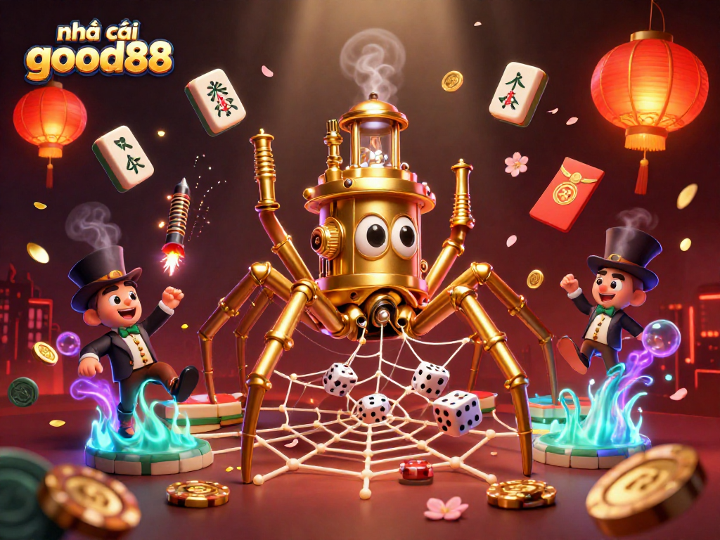 Engage with Nhà cái good88's thrilling online casino atmosphere full of gold, games, and excitement.