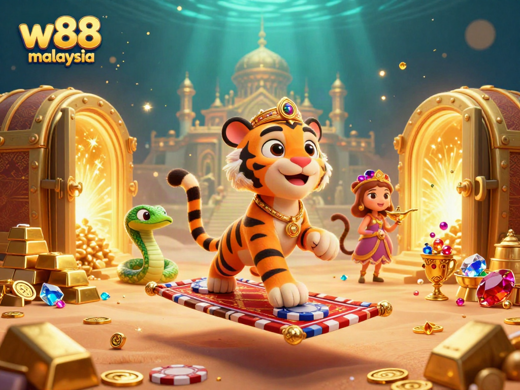 Engage with w88 malaysia’s thrilling gaming experience featuring rich treasures and vibrant casino elements.