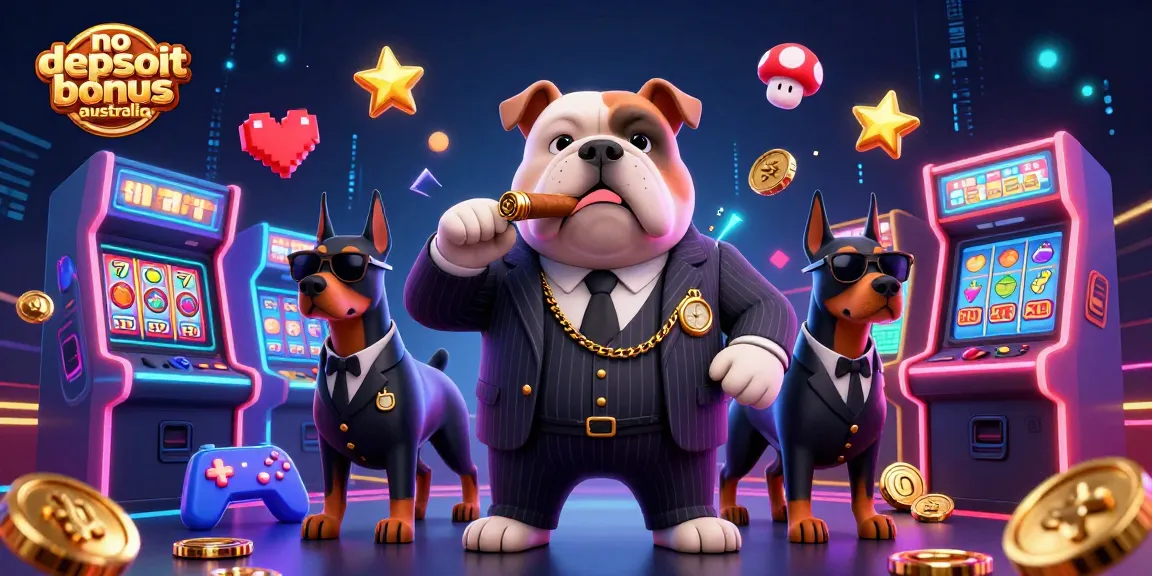 Experience the thrill of no deposit bonus australia with colorful virtual slots and animated casino characters.