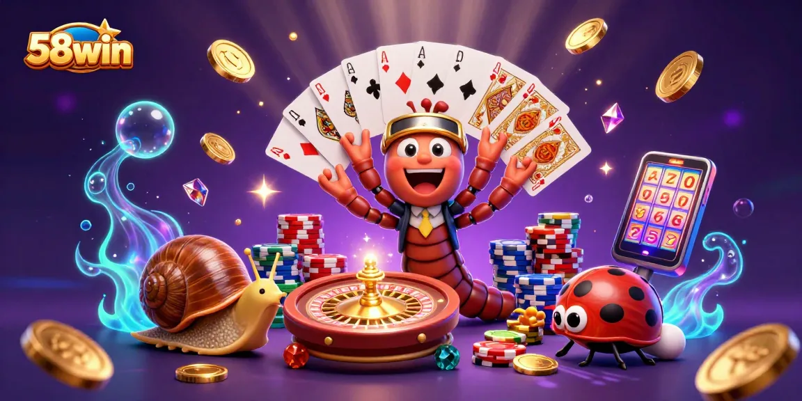 Engage with thrilling games at 58win, featuring vibrant dealers and dynamic casino action.