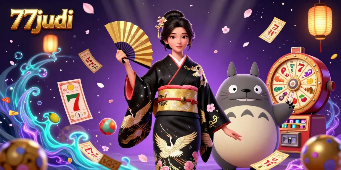 Experience immersive 77judi gameplay with dynamic slots, vibrant symbols, and engaging characters.